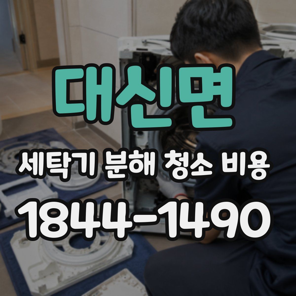 대신면 세탁기 분해 청소 비용