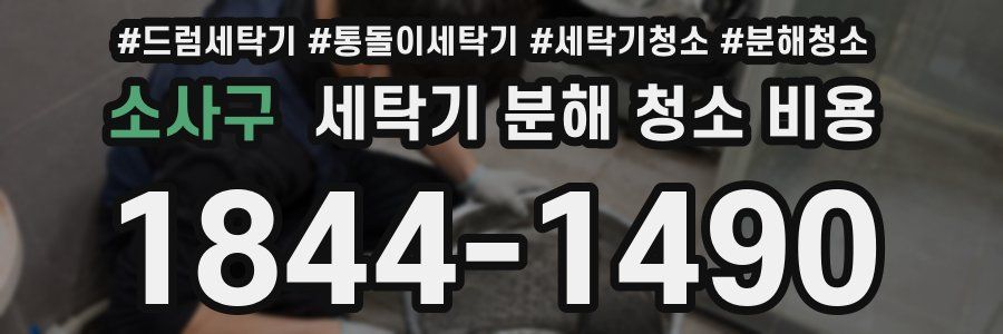 소사구 세탁기 분해 청소 비용