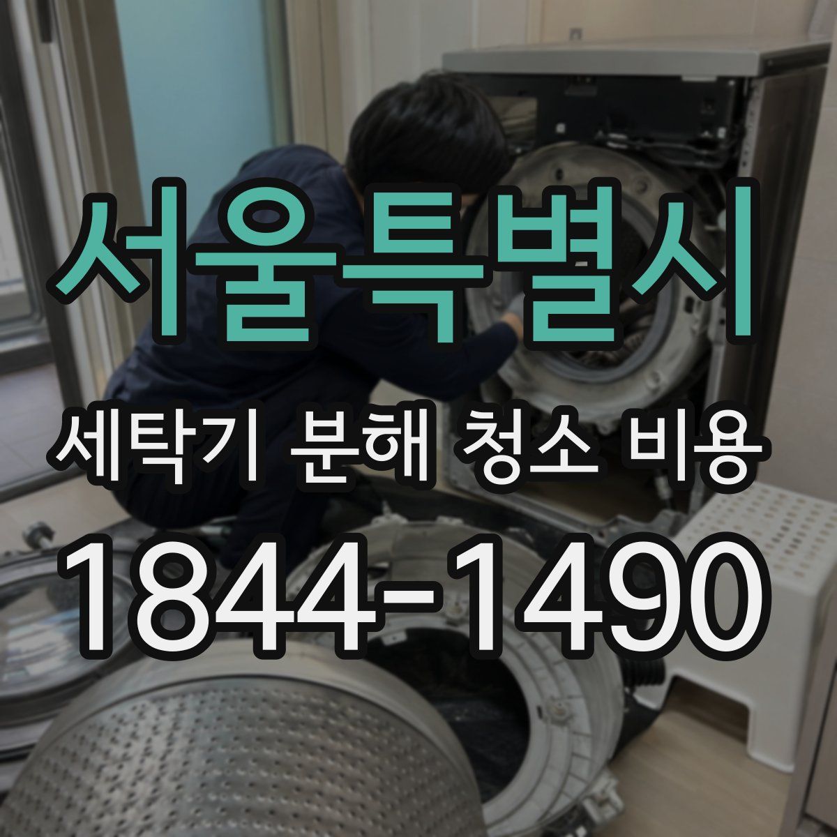 서울특별시 세탁기 분해 청소 비용