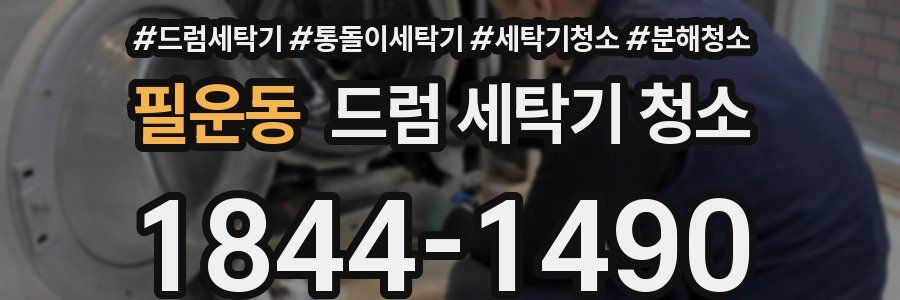 필운동 드럼 세탁기 청소
