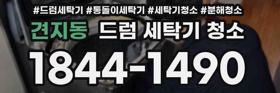 견지동 드럼 세탁기 청소