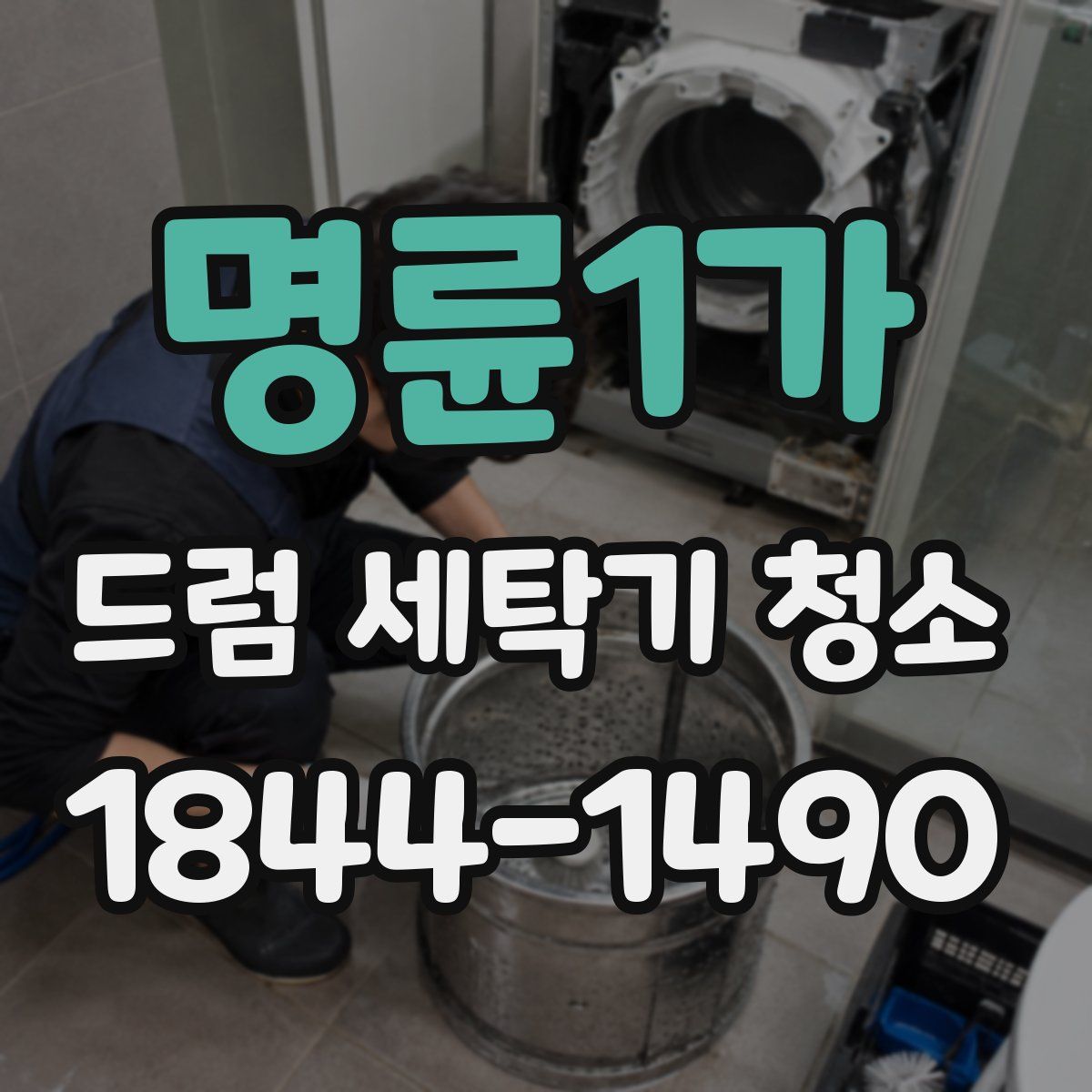 명륜1가 드럼 세탁기 청소