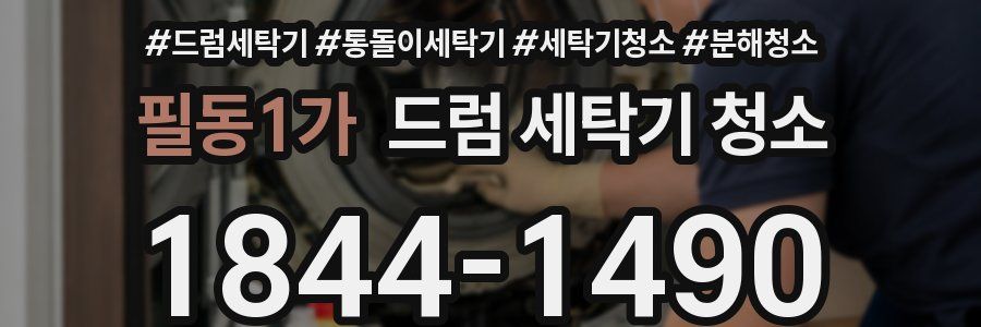 필동1가 드럼 세탁기 청소