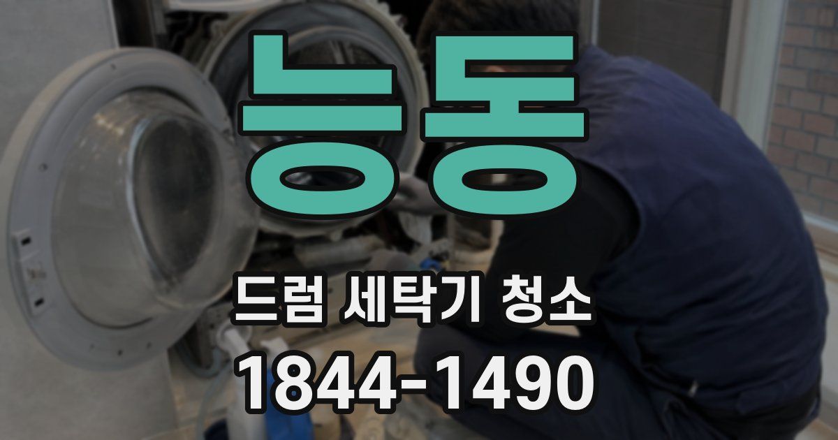 능동 드럼 세탁기 청소