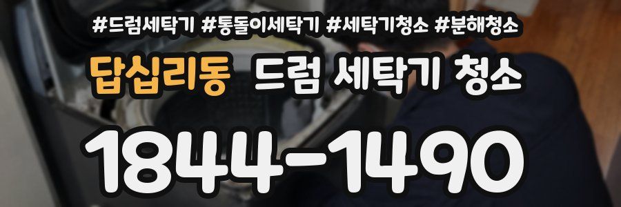 답십리동 드럼 세탁기 청소