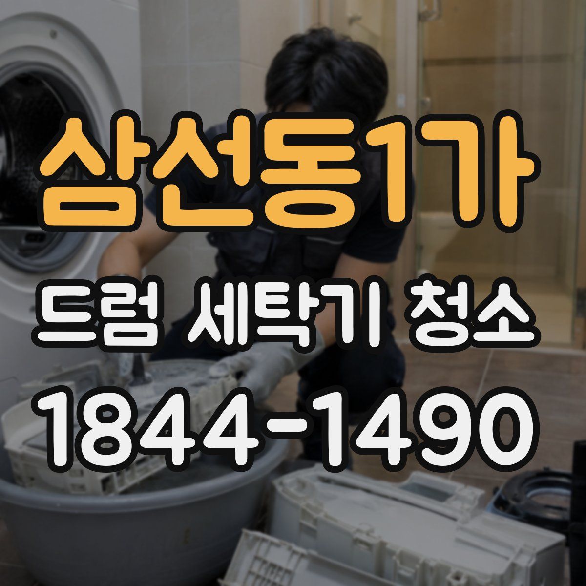 삼선동1가 드럼 세탁기 청소
