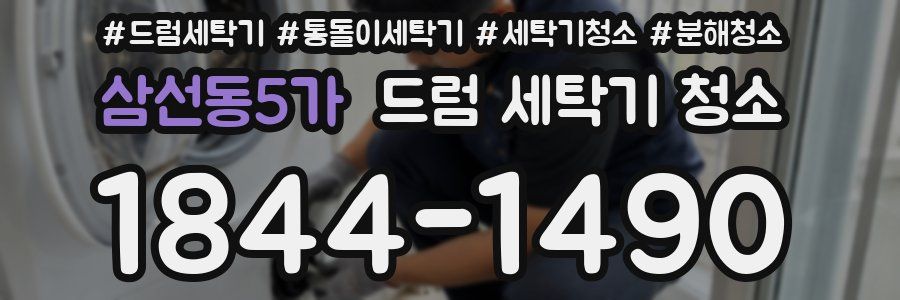 삼선동5가 드럼 세탁기 청소