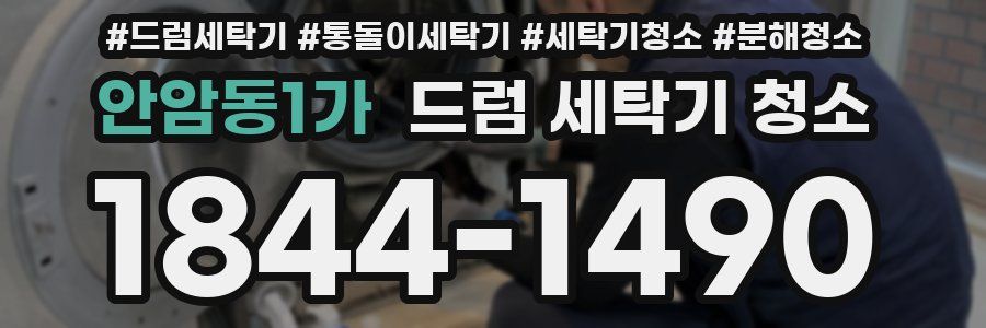 안암동1가 드럼 세탁기 청소
