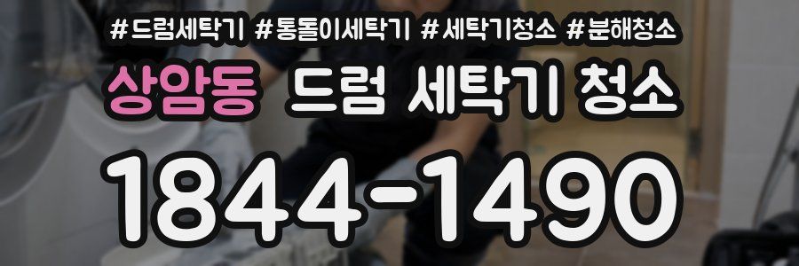 상암동 드럼 세탁기 청소