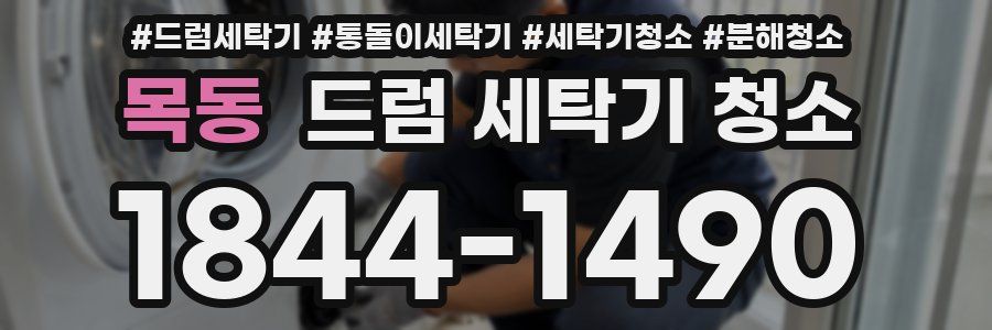 목동 드럼 세탁기 청소