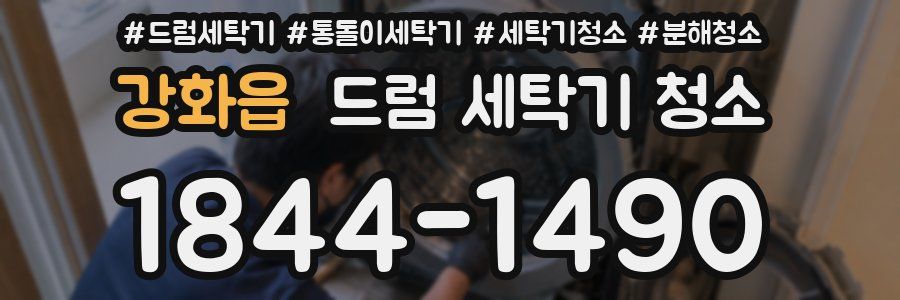 강화읍 드럼 세탁기 청소