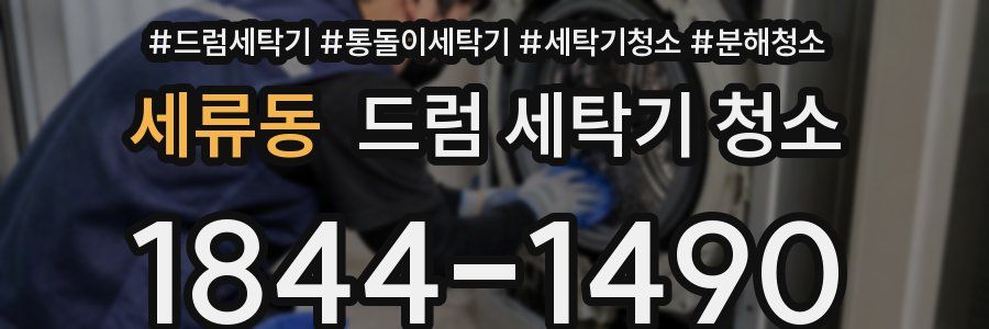 세류동 드럼 세탁기 청소
