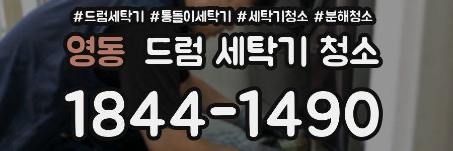 영동 드럼 세탁기 청소