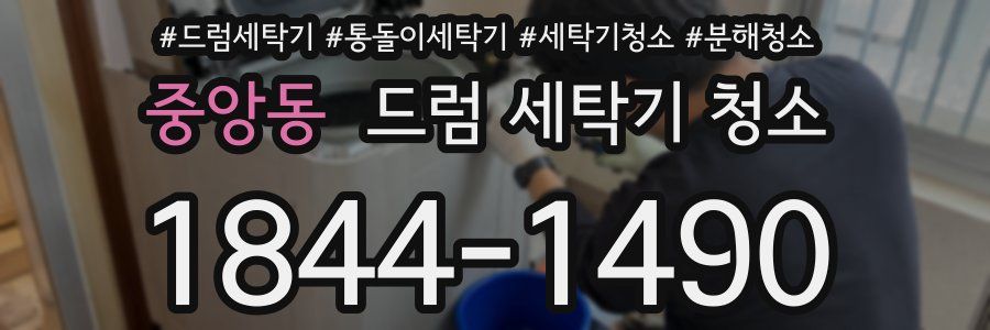 중앙동 드럼 세탁기 청소