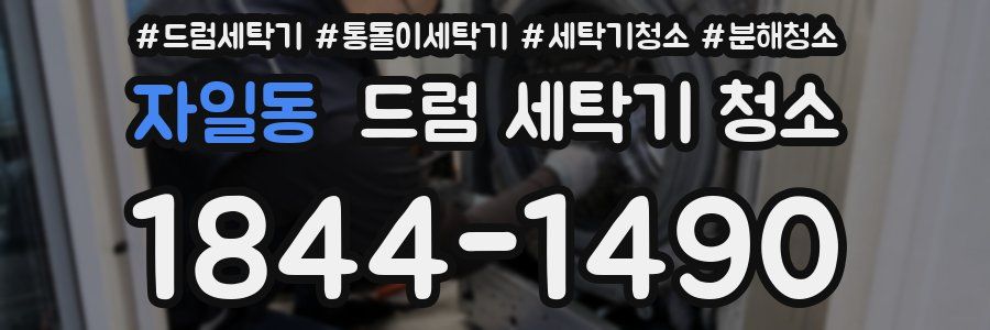 자일동 드럼 세탁기 청소