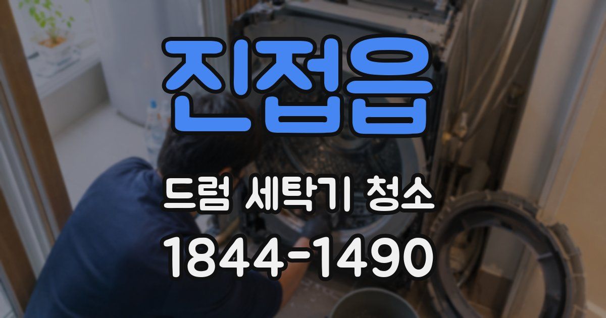진접읍 드럼 세탁기 청소