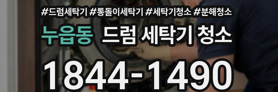누읍동 드럼 세탁기 청소
