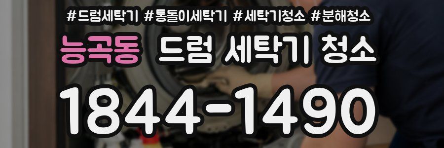 능곡동 드럼 세탁기 청소