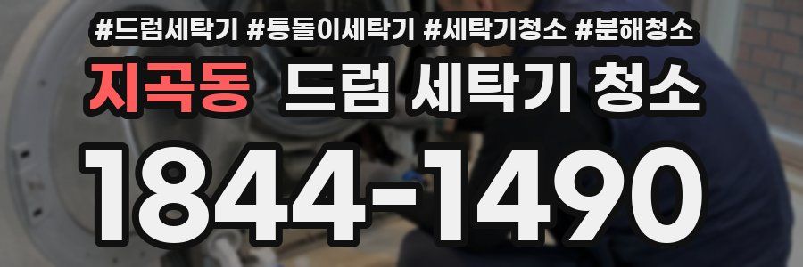 지곡동 드럼 세탁기 청소