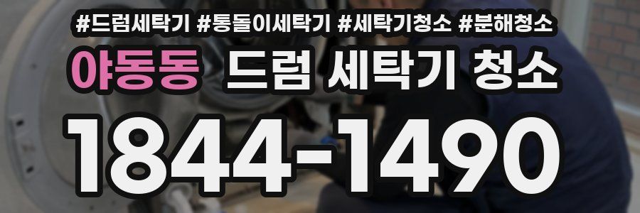 야동동 드럼 세탁기 청소