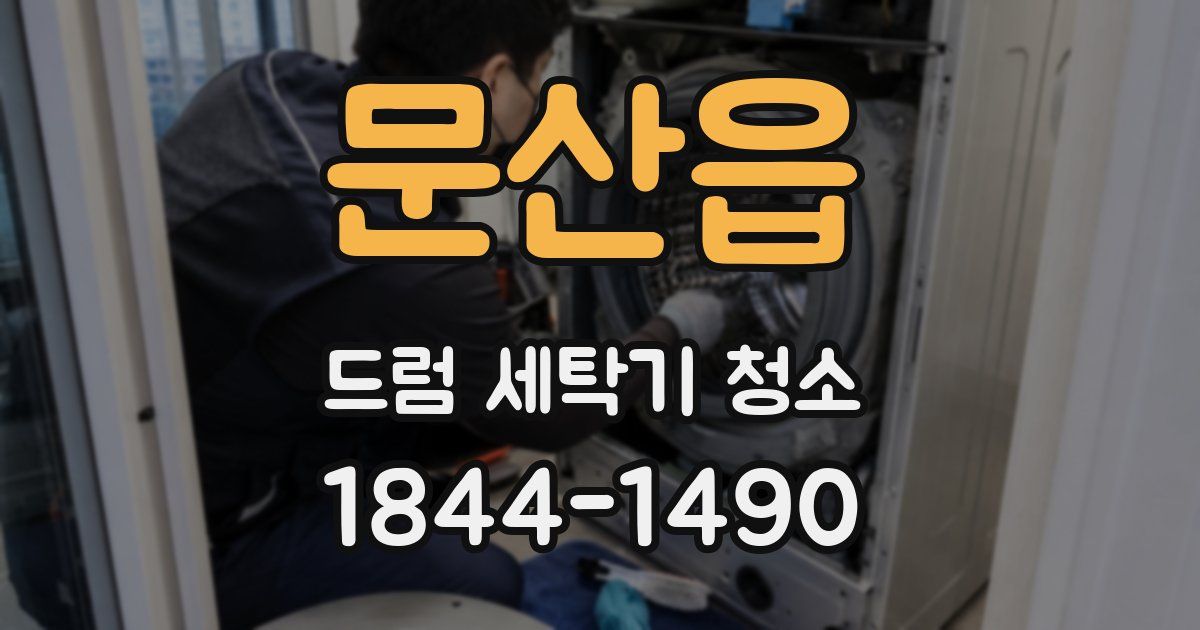 문산읍 드럼 세탁기 청소