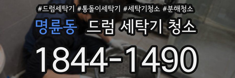 명륜동 드럼 세탁기 청소