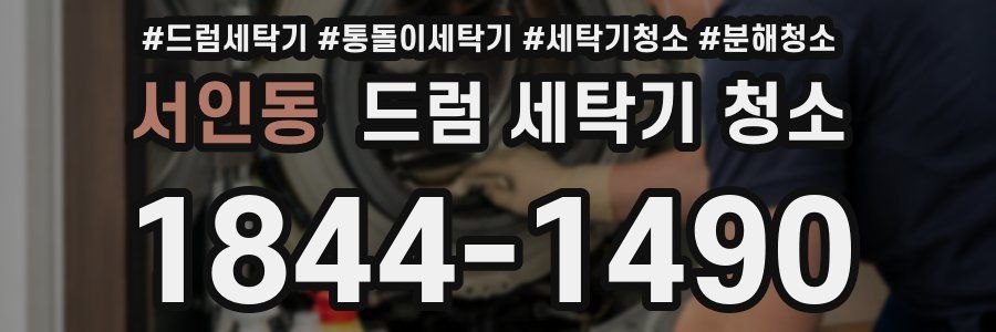 서인동 드럼 세탁기 청소