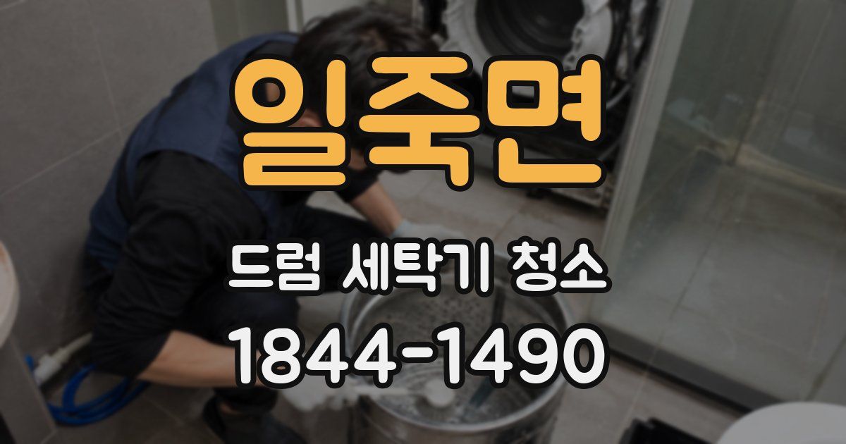 일죽면 드럼 세탁기 청소
