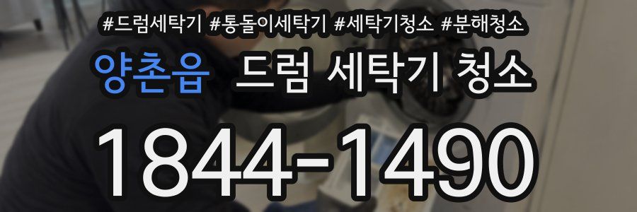 양촌읍 드럼 세탁기 청소