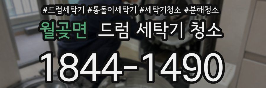 월곶면 드럼 세탁기 청소