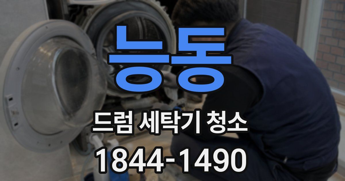능동 드럼 세탁기 청소