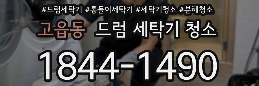 고읍동 드럼 세탁기 청소
