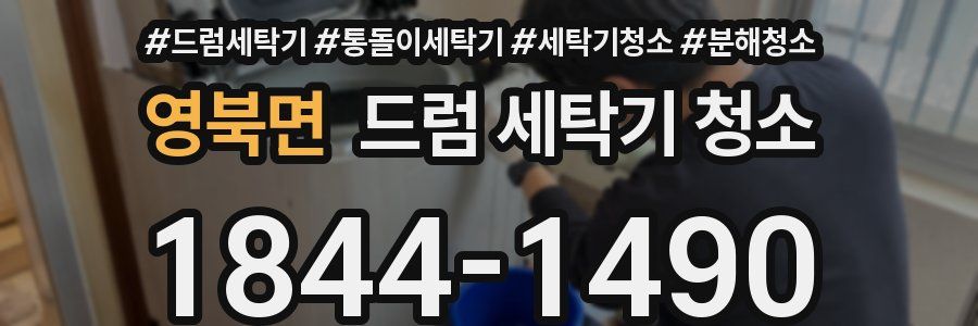 영북면 드럼 세탁기 청소