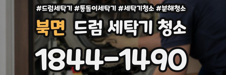 북면 드럼 세탁기 청소