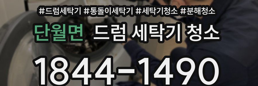 단월면 드럼 세탁기 청소