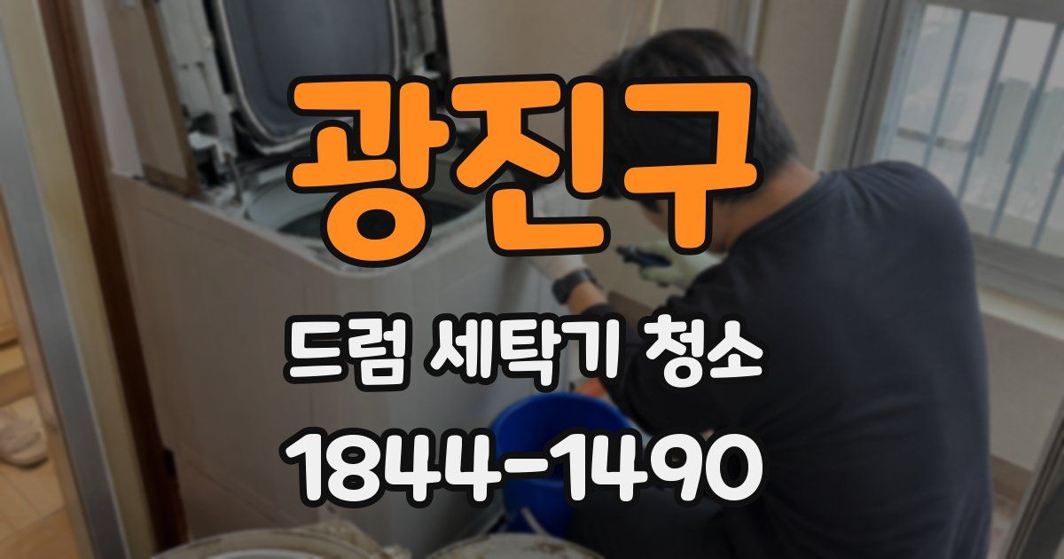 광진구 드럼 세탁기 청소