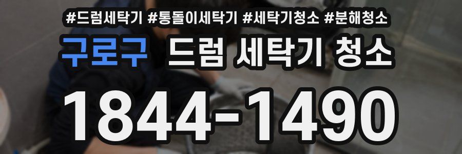 구로구 드럼 세탁기 청소