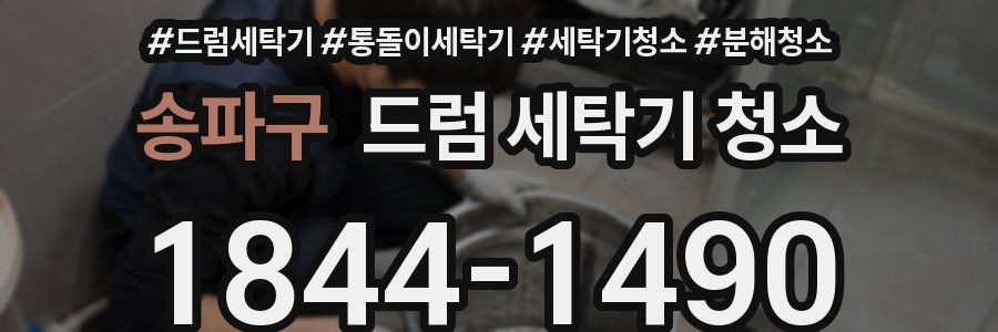 송파구 드럼 세탁기 청소