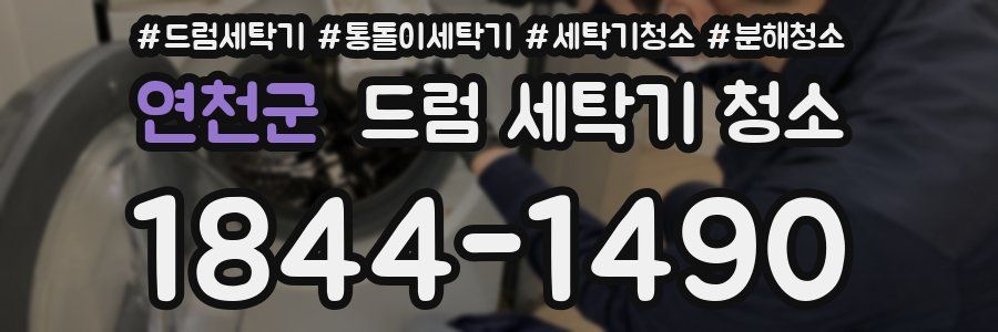 연천군 드럼 세탁기 청소