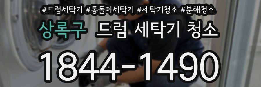 상록구 드럼 세탁기 청소