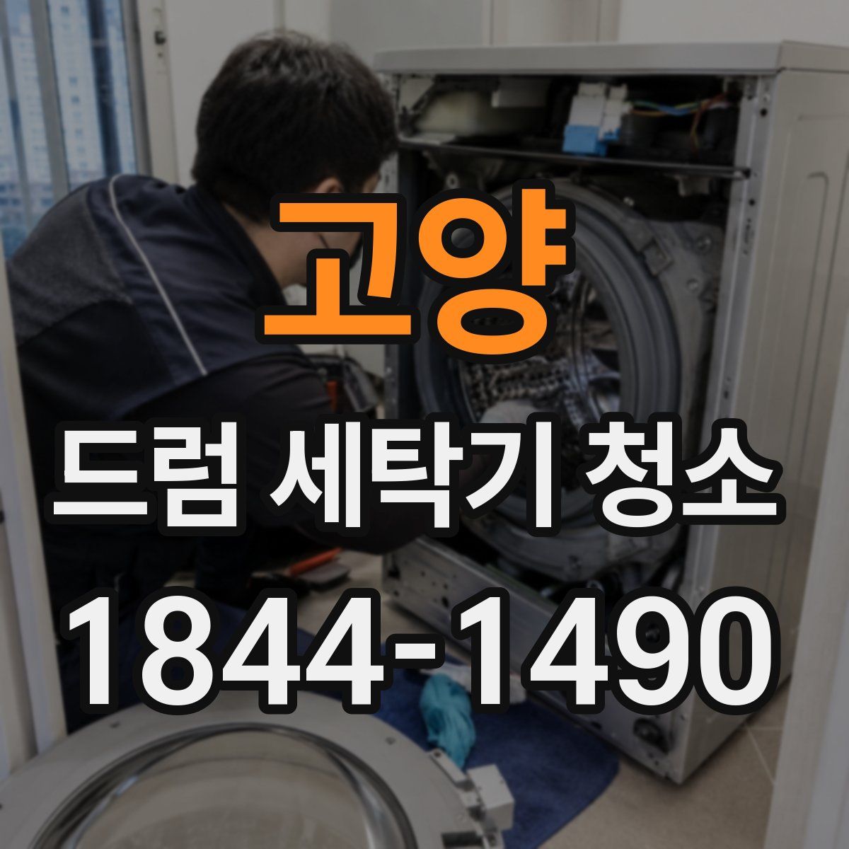 고양 드럼 세탁기 청소