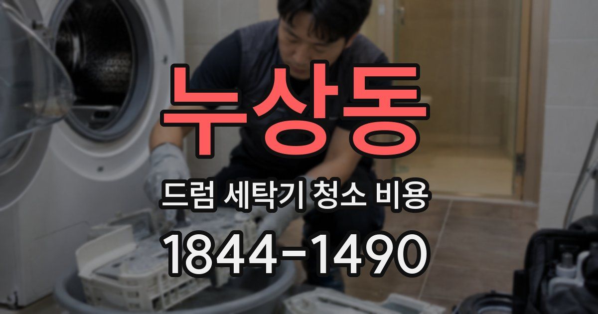 누상동 드럼 세탁기 청소 비용