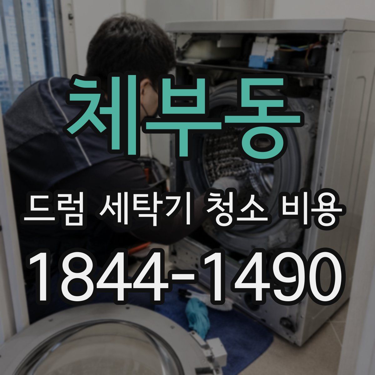 체부동 드럼 세탁기 청소 비용