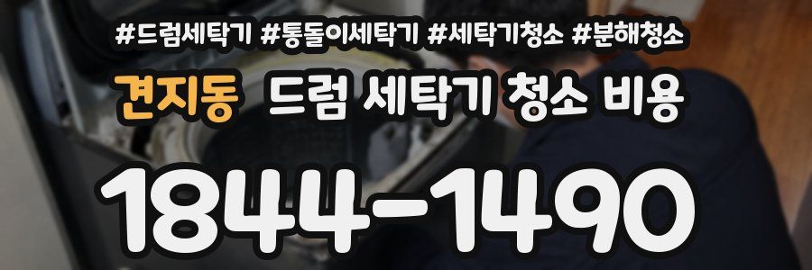 견지동 드럼 세탁기 청소 비용