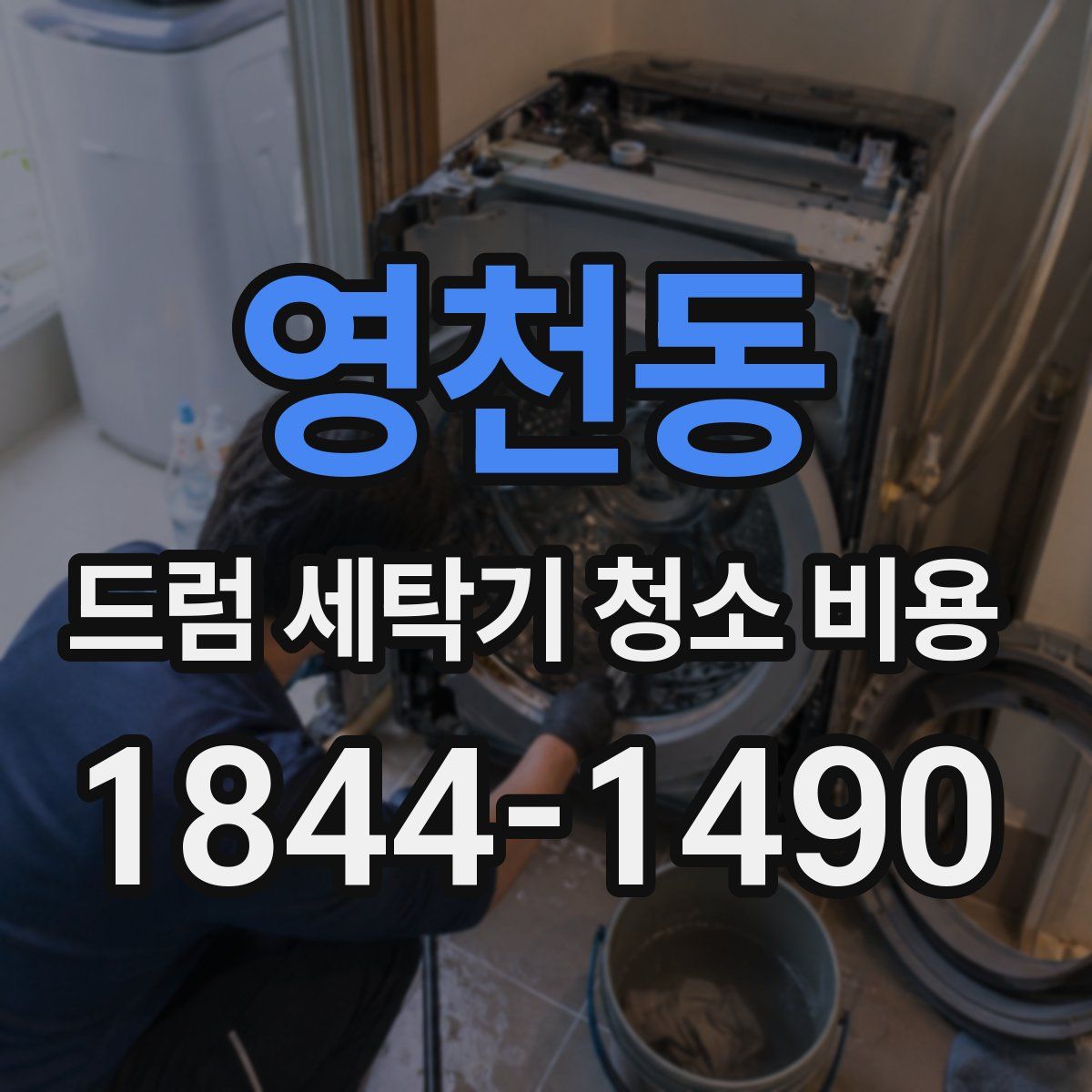 영천동 드럼 세탁기 청소 비용