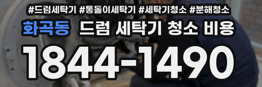 화곡동 드럼 세탁기 청소 비용