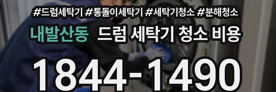 내발산동 드럼 세탁기 청소 비용