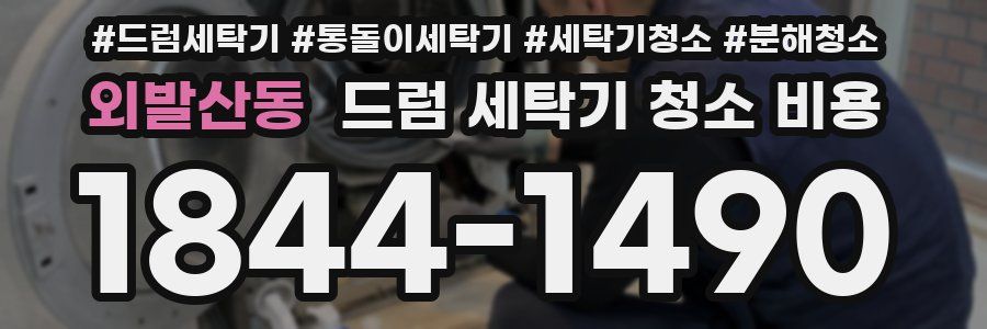 외발산동 드럼 세탁기 청소 비용
