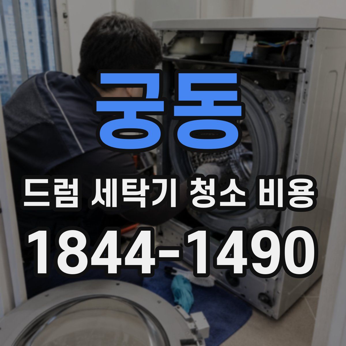 궁동 드럼 세탁기 청소 비용
