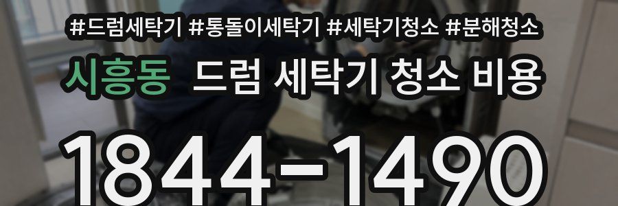 시흥동 드럼 세탁기 청소 비용